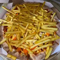 TURBINADA CREMOSA com molho IMPERIAL+catupiry e cheddar PREMIUM