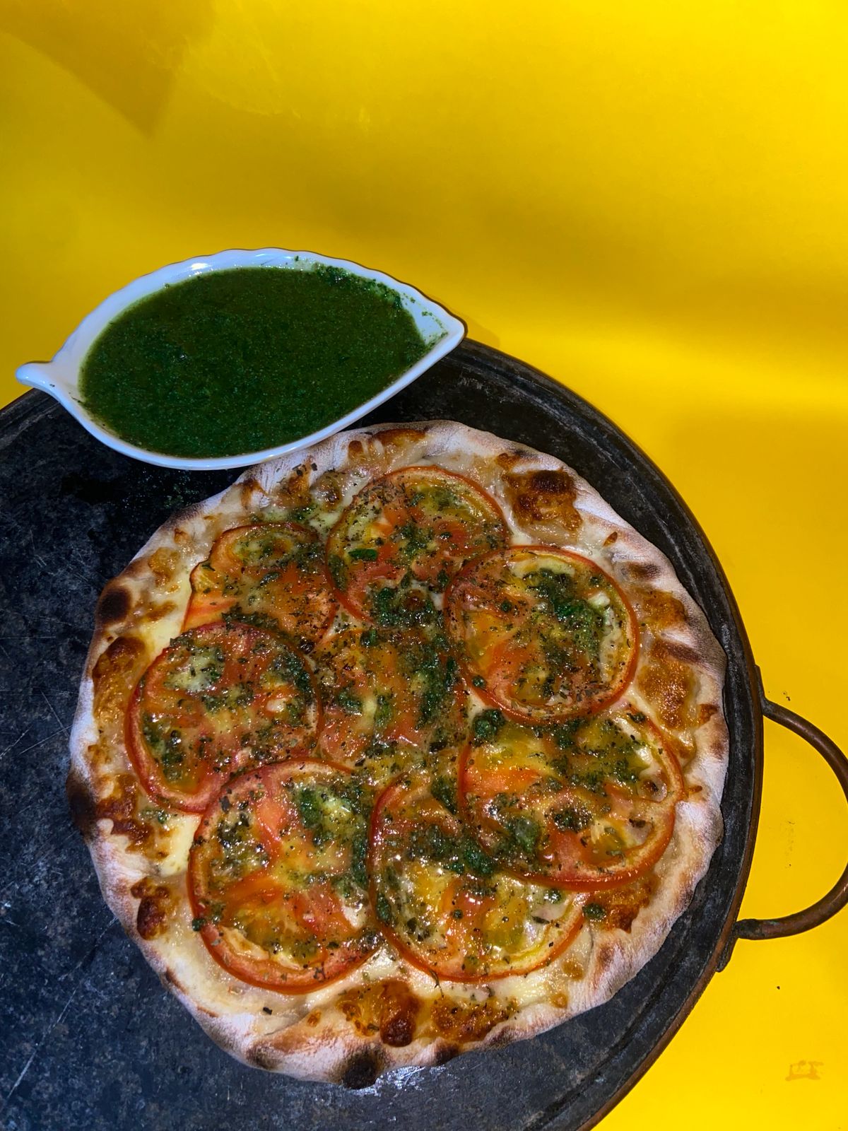 Marguerita ao molho Pesto Gênoves (Diretamente da Itália)