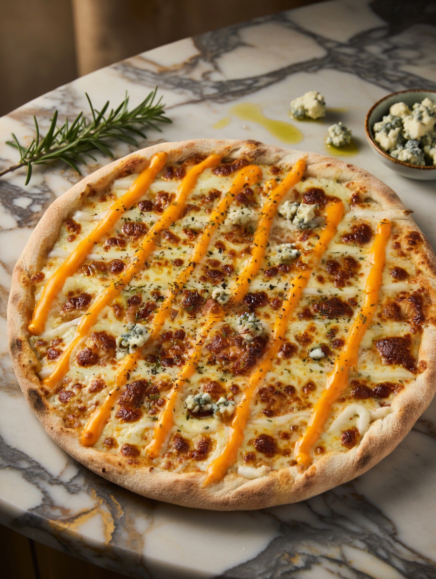 5Quejos com Blue cheese+ catupiry e cheddar PREMIUM