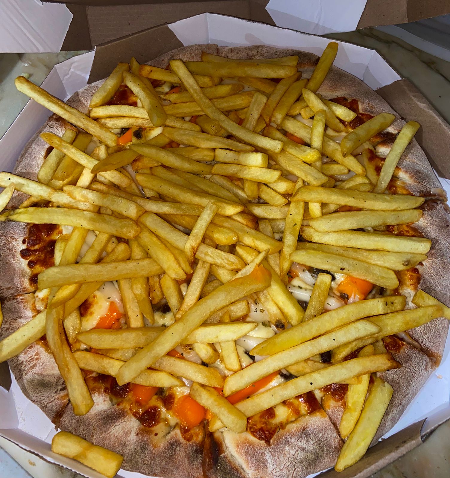 Turbinada (Simples ): carne + fritas