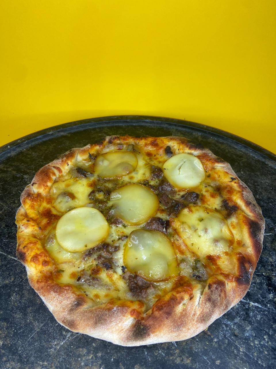 Coração com provolone